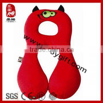 2015 new product red stuffed plush neck pillow