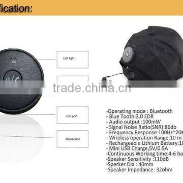 New Designed 6 Panels Promotional Custom Blue Bluetooth Camo Baseball Cap photo-3