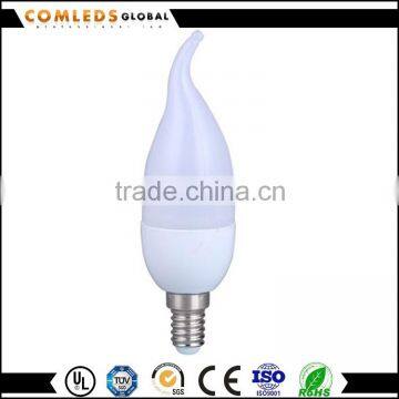 2016 custom led e14 silver tip light bulb