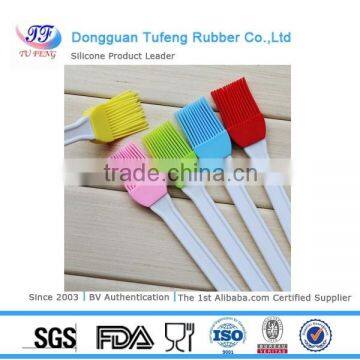 colorful plastic handle household silicone cleaning brush