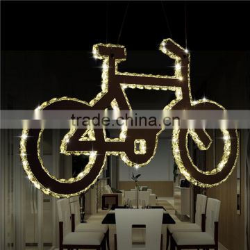 36W Indoor Pendant Light 110-240V LED Crystal Pendant Light