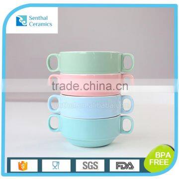 Chaozhou Fengxi Cheap Color Ceramic Ramekin With Holder photo-4