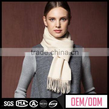 New Scarf Oem, Knitted Wool Scarf, Super Thin Lightweight Plain Color Scarf photo-5
