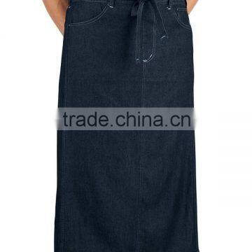 Denim Jean Bistro Apron for Wholesale