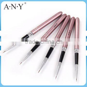 ANY High Quality Nylon Hair Nail Art Painting Brush Metal handle