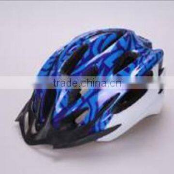 China factory wholesale PC in-mould bicycle helmet (16 air vents) with high quality and safety for adult