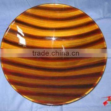 Lacquer round bowl