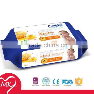 Bacteriostatic Multi-purpose Organic Natural Custom High Quality Baby Wet Wipes Tissue Factory China photo-2