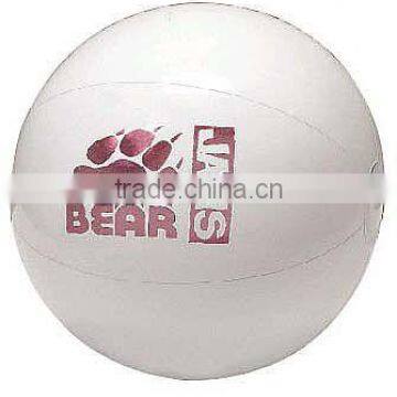 Classic Beach Ball 20" - White