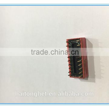 6 positon piano type dip switch