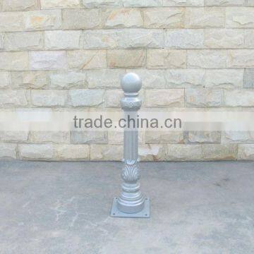 Hot sale cast steel fixed traffic warming bollards