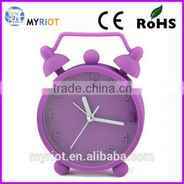 2016 New Colorful Silicone Alarm Clock Hot Sale Promotional Gift photo-2