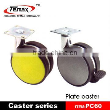 Plastic toy caster wheel