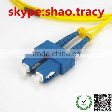 China manufacture SC-SC Single mode Optical Fiber Patch Cord