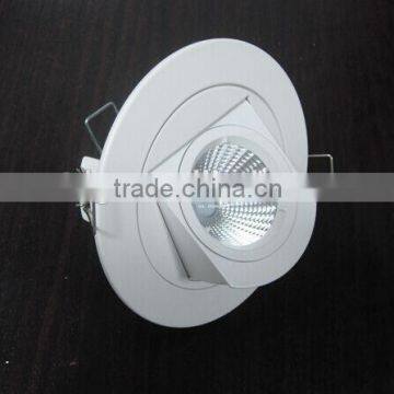 360 Degree Rotatable 7w 10w 12w Led Gimble Cob Downlight photo-3