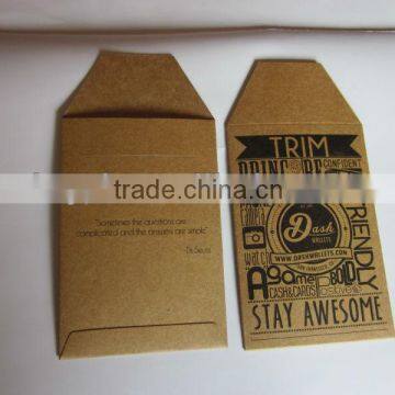 kraft paper airmail envelope