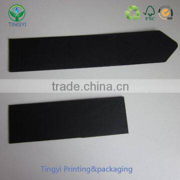 black envelope with insert