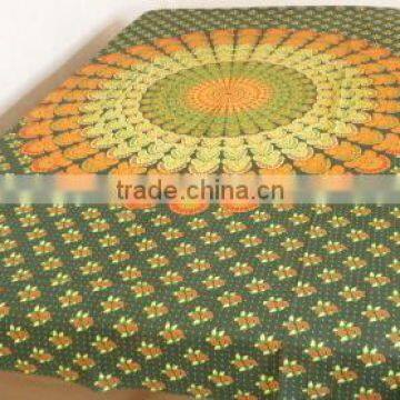 Designer printed tapestry designer mandala printed wall hanging printed table runner