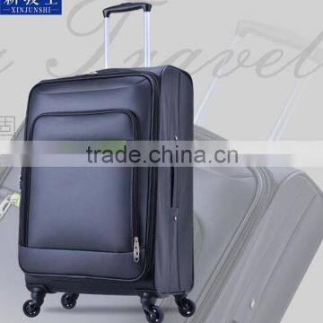 Top Quality Waterproof Oxford Fabric Soft Trolley Travel Luggage With Coded Lock