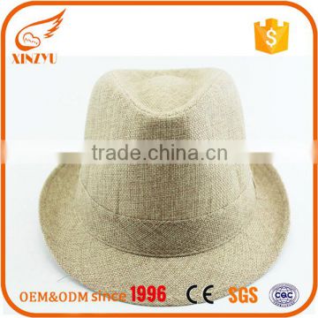 2016 wholesale cheap straw fedora hats for men