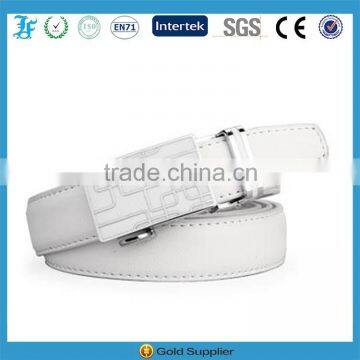 grade of automatic buckle leather belt for women cheap