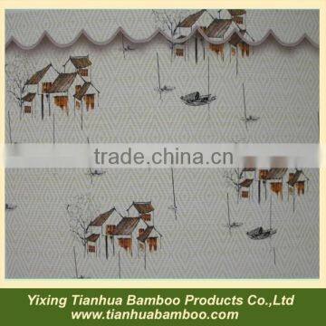 Indoor bamboo window shade curtain