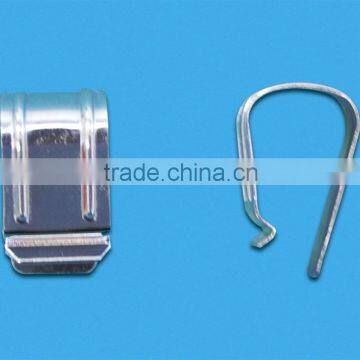 wire clip for plastic hanger