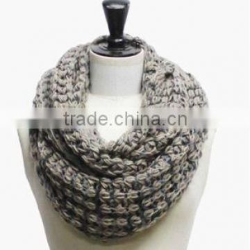 Thick Chunky Knit Ring Scarf