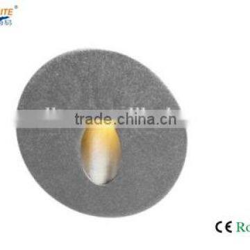 2016 Round Sand Blasted Glass Surface Mounted Outdoor Led Stair Wall Light photo-2