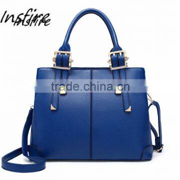 China New Fashion black bag pu leather bags handbag women 2016                        
                                                Quality Choice