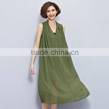 JPSKIRT1605972 Latest Fashion Ladies Sleeveless Bohemia Dress