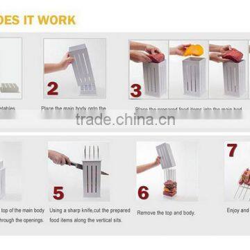 Brochette Express As Seen On TV Skewers Food Slicer BBQ Grill Shish Kabab Maker photo-3