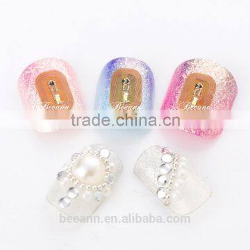 China wholesale new beauty nail flash sticker, cool NFC flash sticker