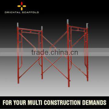 X-Bracing Scaffolding Frame for Construction Tools