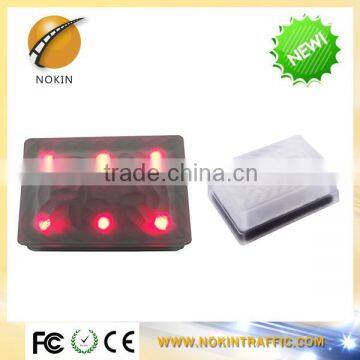 Ground Glass Mini Solar Powered Led Light Solar Led Brick Light