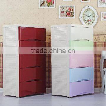 China Supplier Storage Cabinet Plastic 5 Drawers