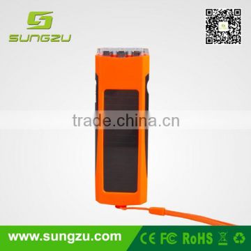 Cheapest solar LED torch, solar flashlight, emergency charger