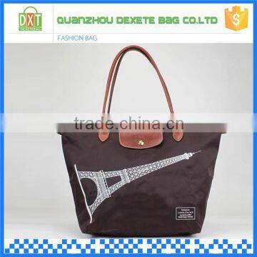 Fashionable and good quality ladies tote big handbag