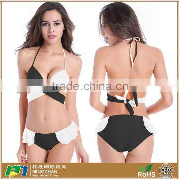 Women's Halter Triangle Bikini Swimwear Swimsuit