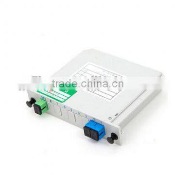 1 x 2 PLC Fiber Optic Splitter fiber optic splitter inster type fiber optic splitter