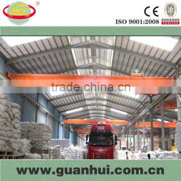 LH double girder overhead crane 32 ton for workshop