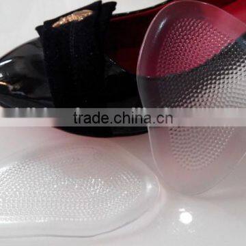 Foot Care Factory High Quality Pain Relief Silicone Gel Insoles Forefoot Metatarsal Cushion Pad photo-3