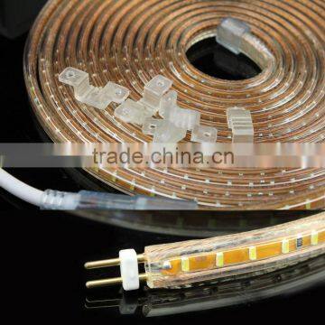 SMD 3014 180led/M Yellow PCB Board AC220V Waterproof IP67