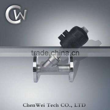 JZF-65 Pneumatic Angle Seat Valve Flange type