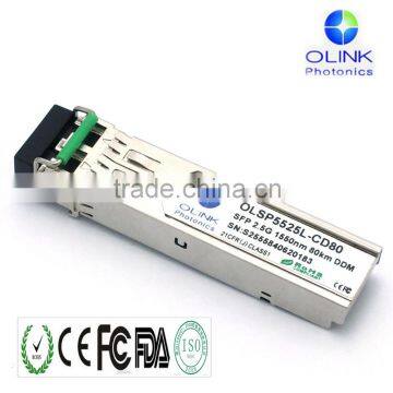china supplier huawei sfp module 2.5G SFP 1550nm 80km