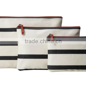 Fashion small canvas cosmetic bag