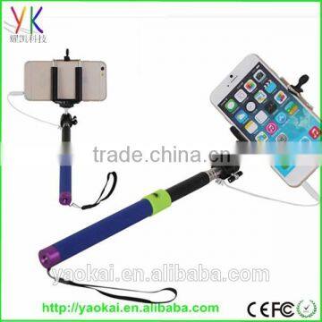 high quality and good price Professional Universal Bluetooth Shutter Monopod Selfie Stick