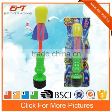 Educational science air pump rocket toys for kids