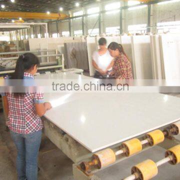 modern bar counter prefab Homes Quartz tiles,Crystal White Engineered Caesar Quartz Stone ,Artificial Quartz Stone Slabs