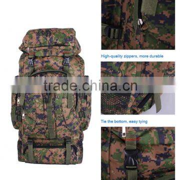 Military Style 3D Backpack Fashion School Bag Camping Bag for Hiking